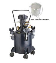 EG20LA 20 litre pressure tank on castors with agitator