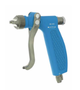 W3 FZ DUO blue spray gun with grey trigger